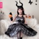 Little witch costume skeleton Lolita dress  (UN106)